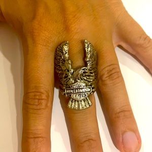 Harley Davidson Eagle Ring